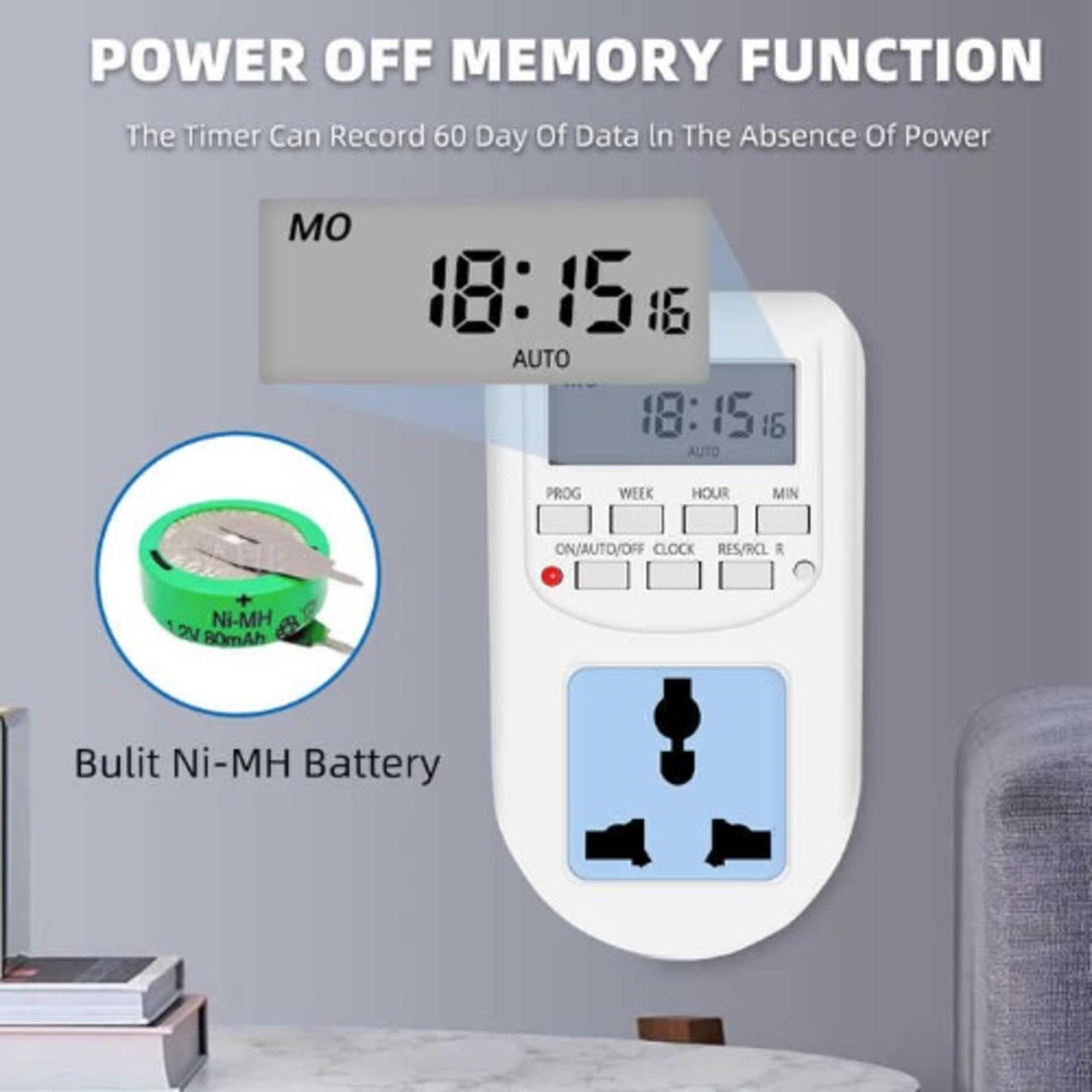 DIGITAL TIMER PLUG SOCKET